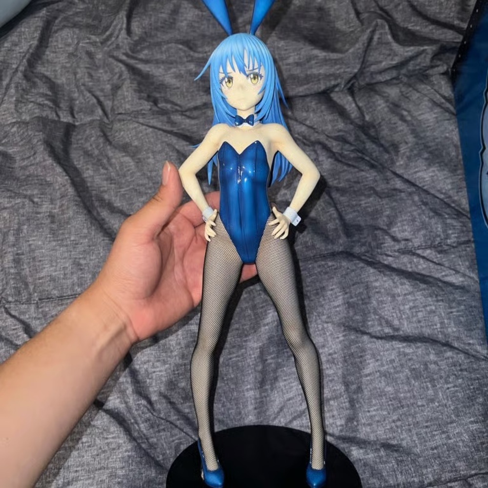 Blue Anime Action Figure